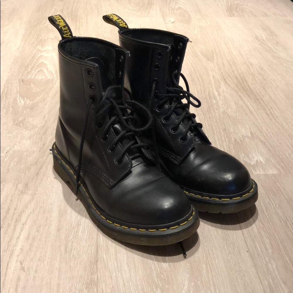 Classic Black Doc Marten Boots